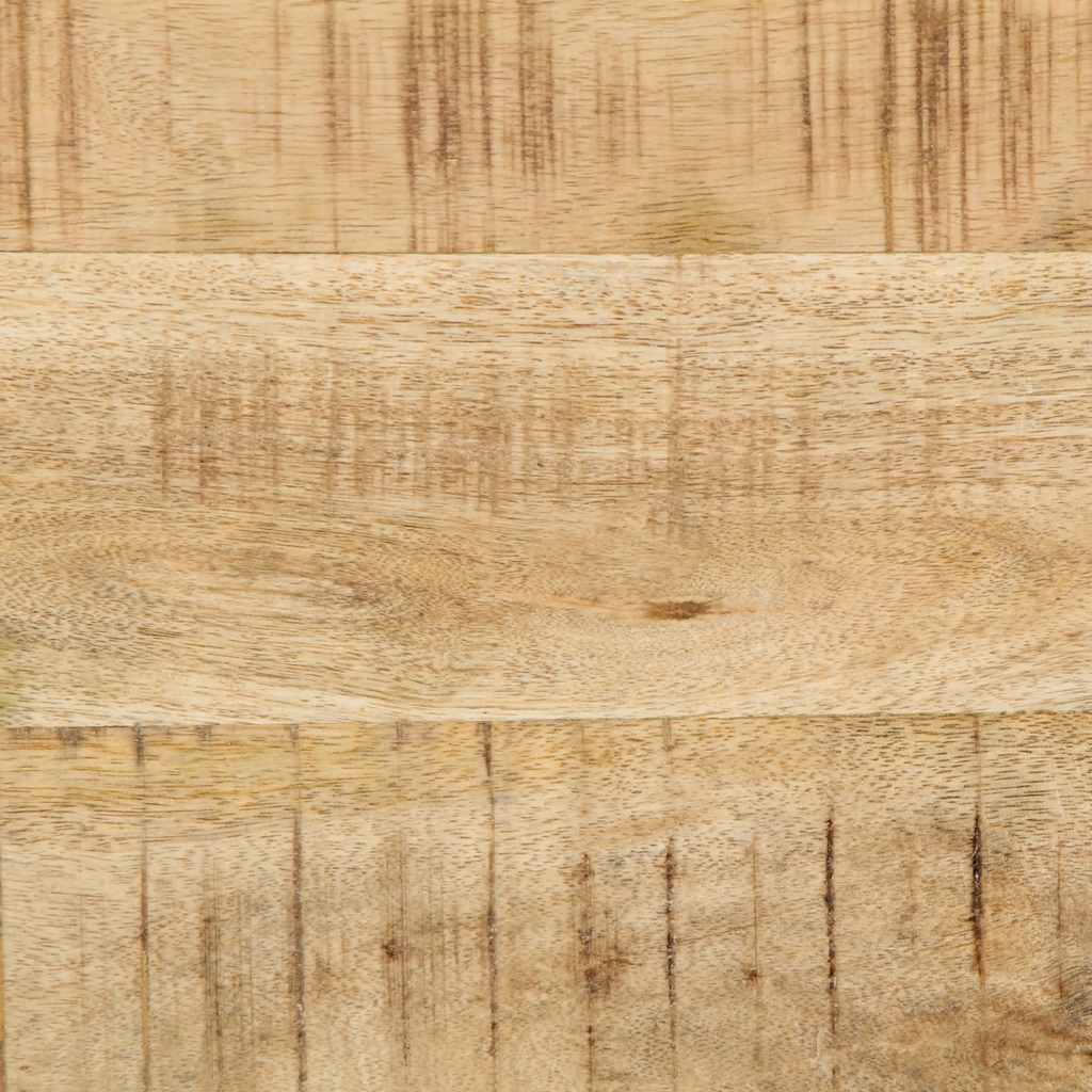 Meuble TV mural 100x32x25 cm bois massif manguier brut - XIOS