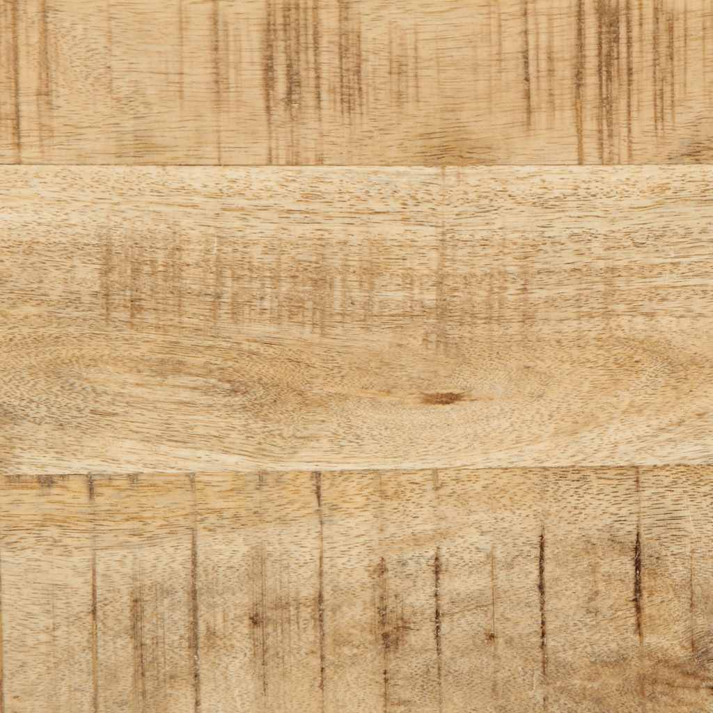 Meuble TV mural 100x32x25 cm bois massif manguier brut - XIOS