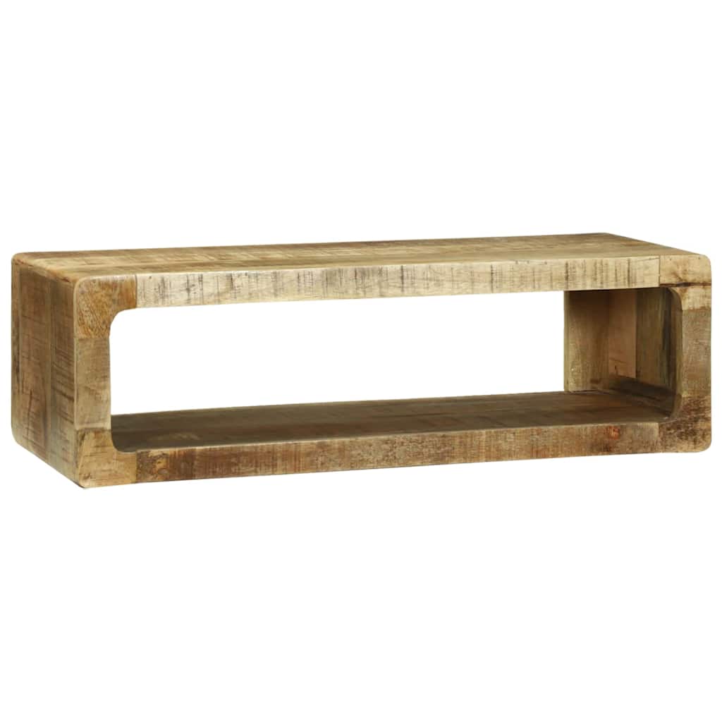 Meuble TV avec étagère Marron Bois de manguier massif - XIOS