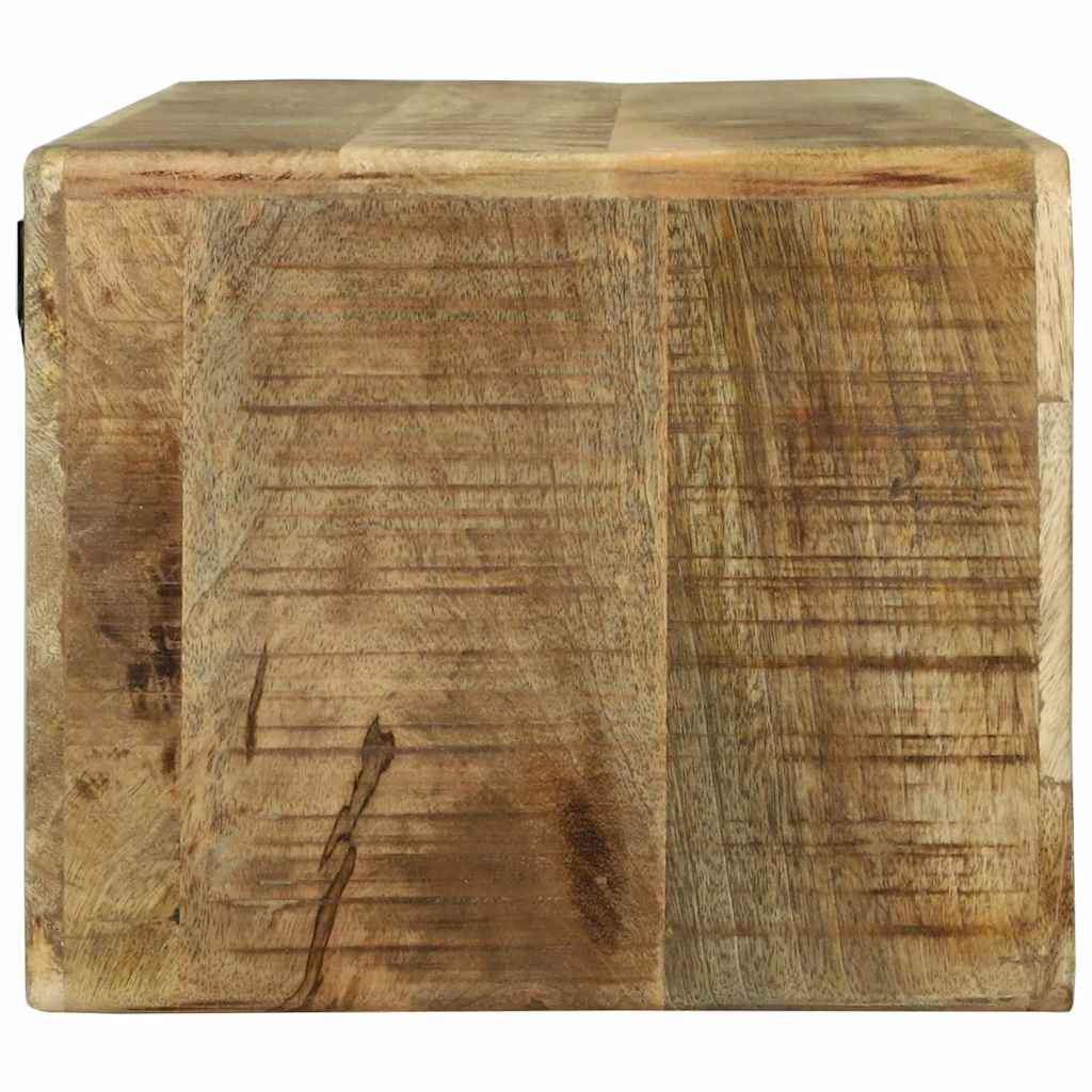 Meuble TV avec étagère Marron Bois de manguier massif - XIOS