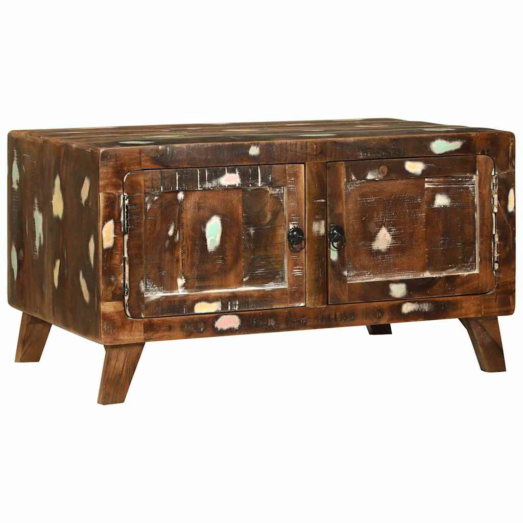 Table basse Multicolore bois de récupération massif - XIOS