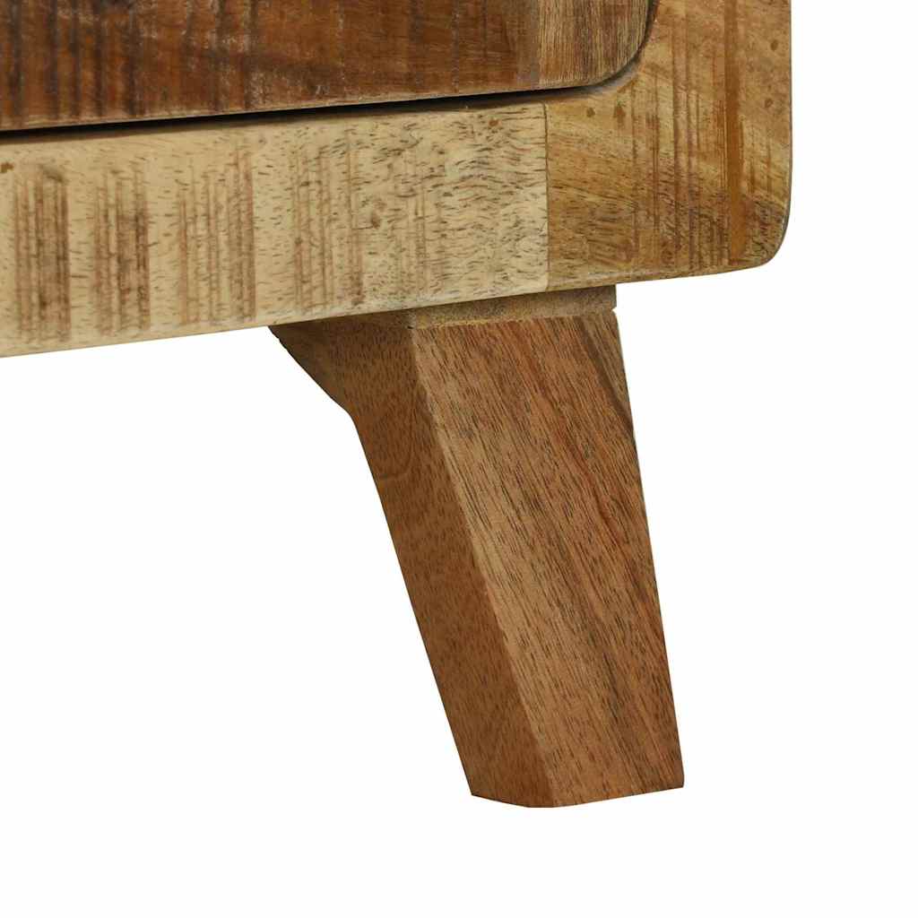 Table basse Marron 80 x 54 x 45 cm Bois de manguier brut massif - XIOS