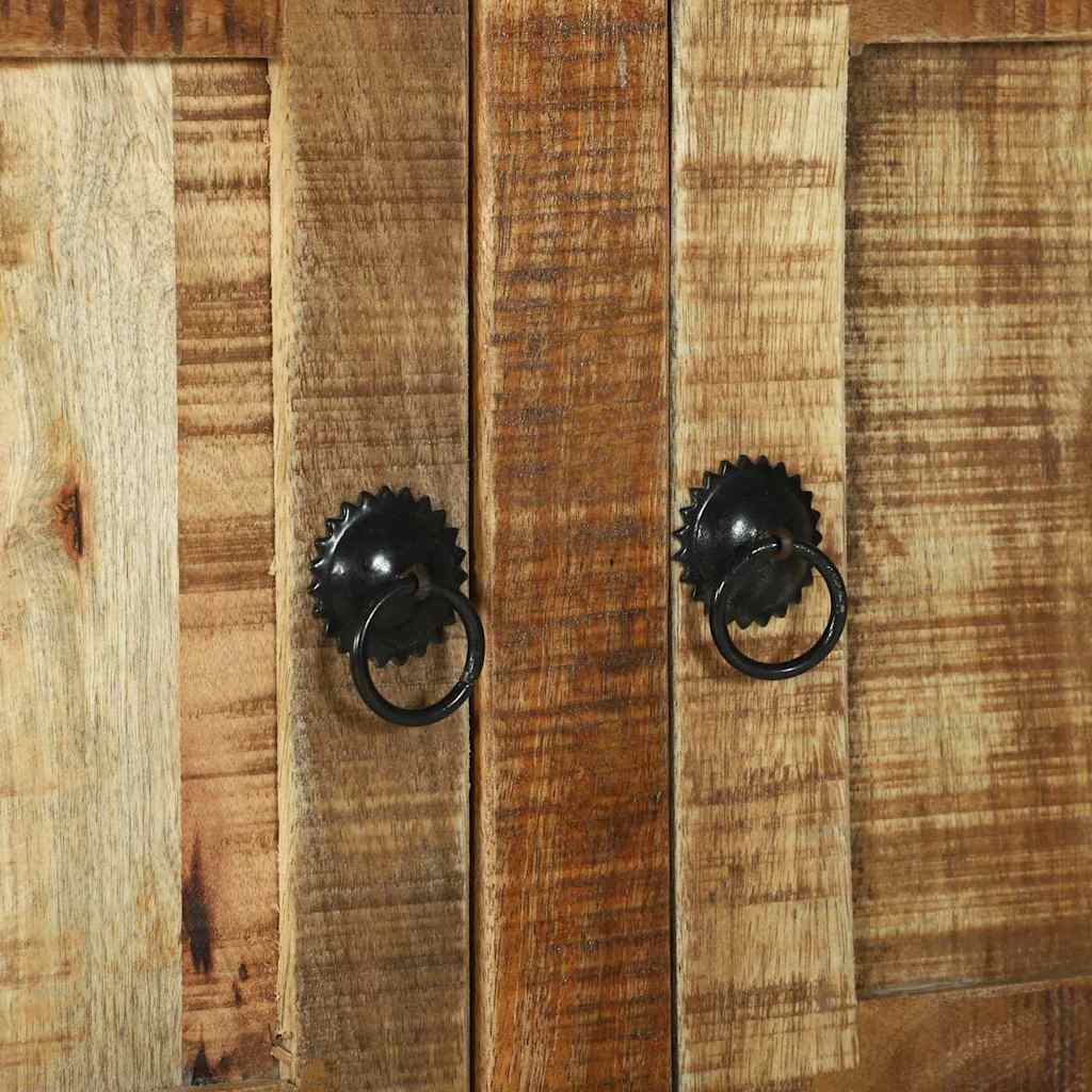 Table basse Marron 80 x 54 x 45 cm Bois de manguier brut massif - XIOS