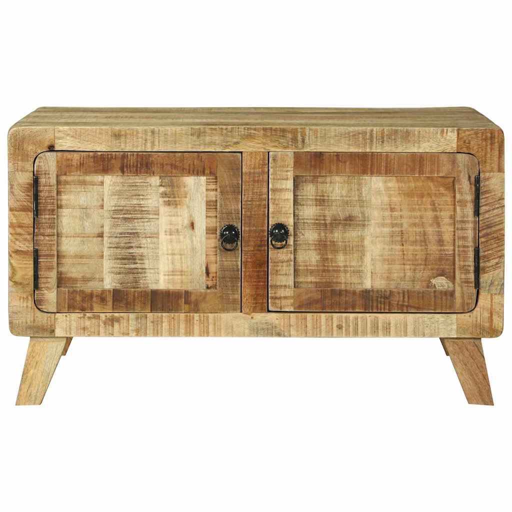 Table basse Marron 80 x 54 x 45 cm Bois de manguier brut massif - XIOS