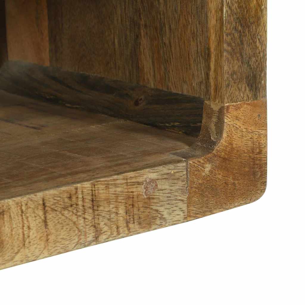 Meuble TV avec Rangement 3 pcs Marron Bois de manguier massif - XIOS