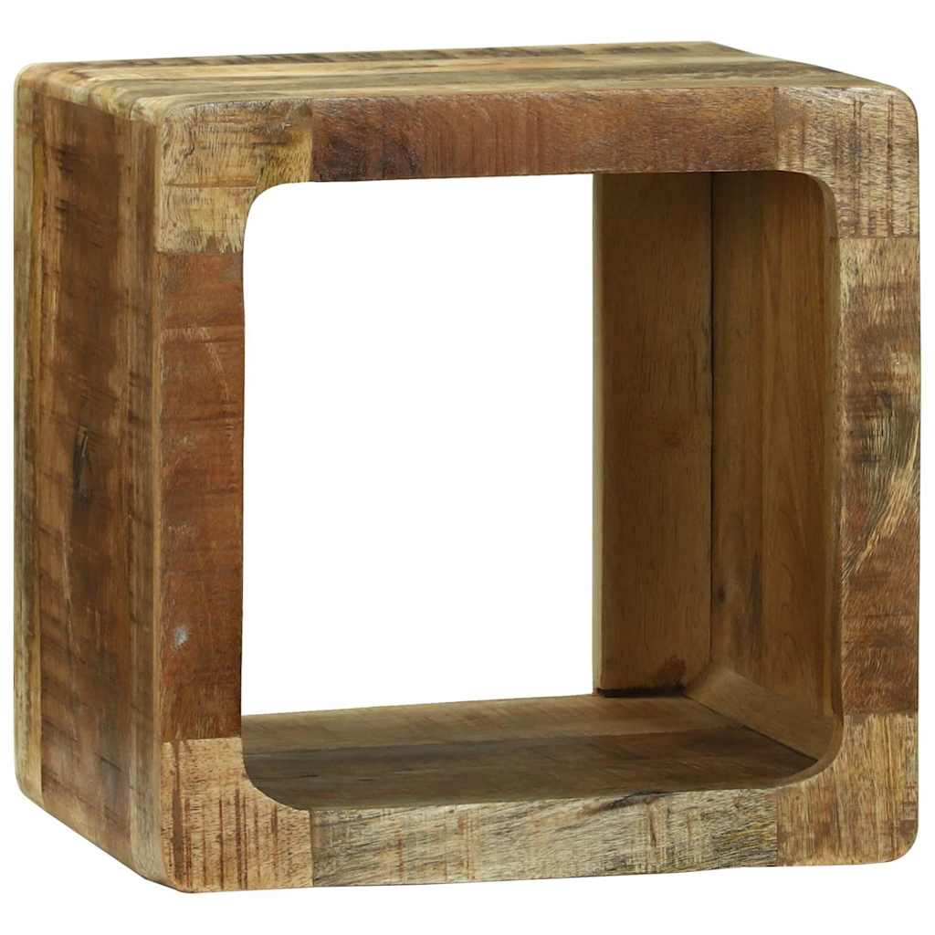 Unites TV 2 pcs Marron 36 x 30 x 36 cm Bois de mangue massif - XIOS