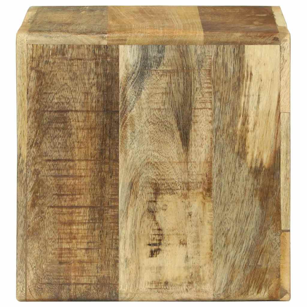 Unites TV 2 pcs Marron 36 x 30 x 36 cm Bois de mangue massif - XIOS