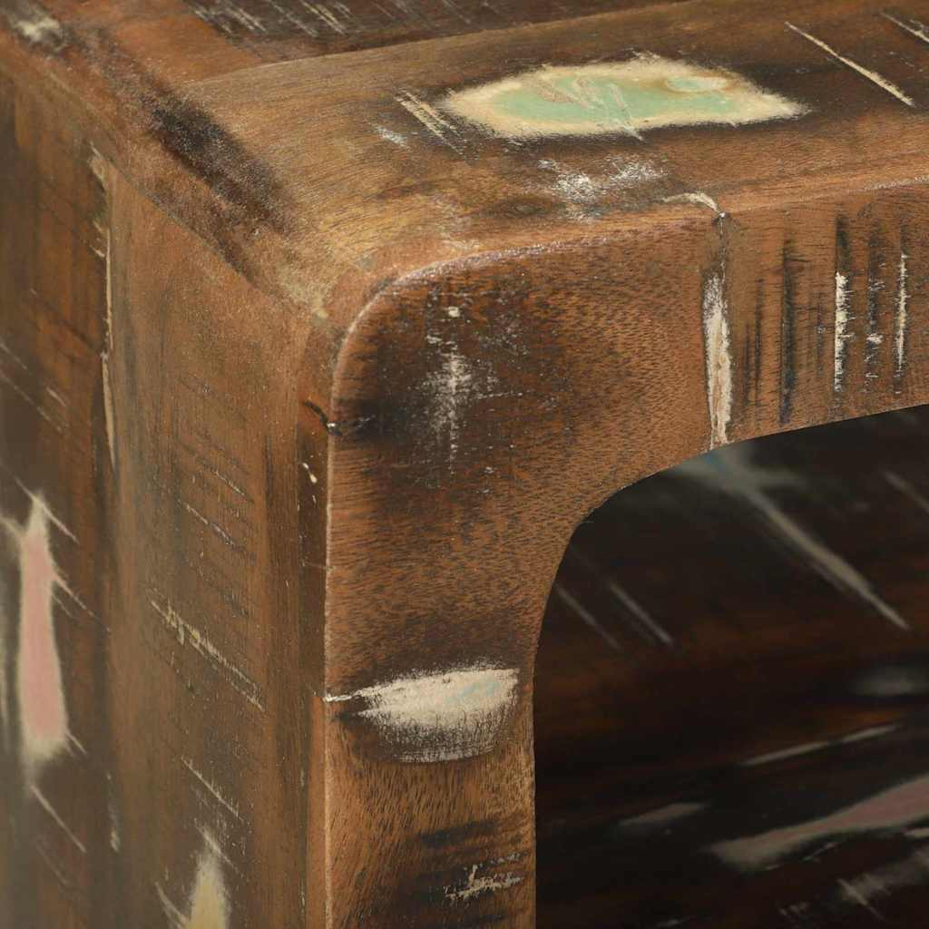 Meuble TV 2 pcs Multicolore bois de récupération massif - XIOS