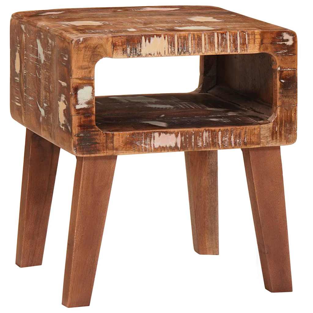 Table d'appoint Marron 40 x 32 x 46 cm Bois Recyclé Solide - XIOS
