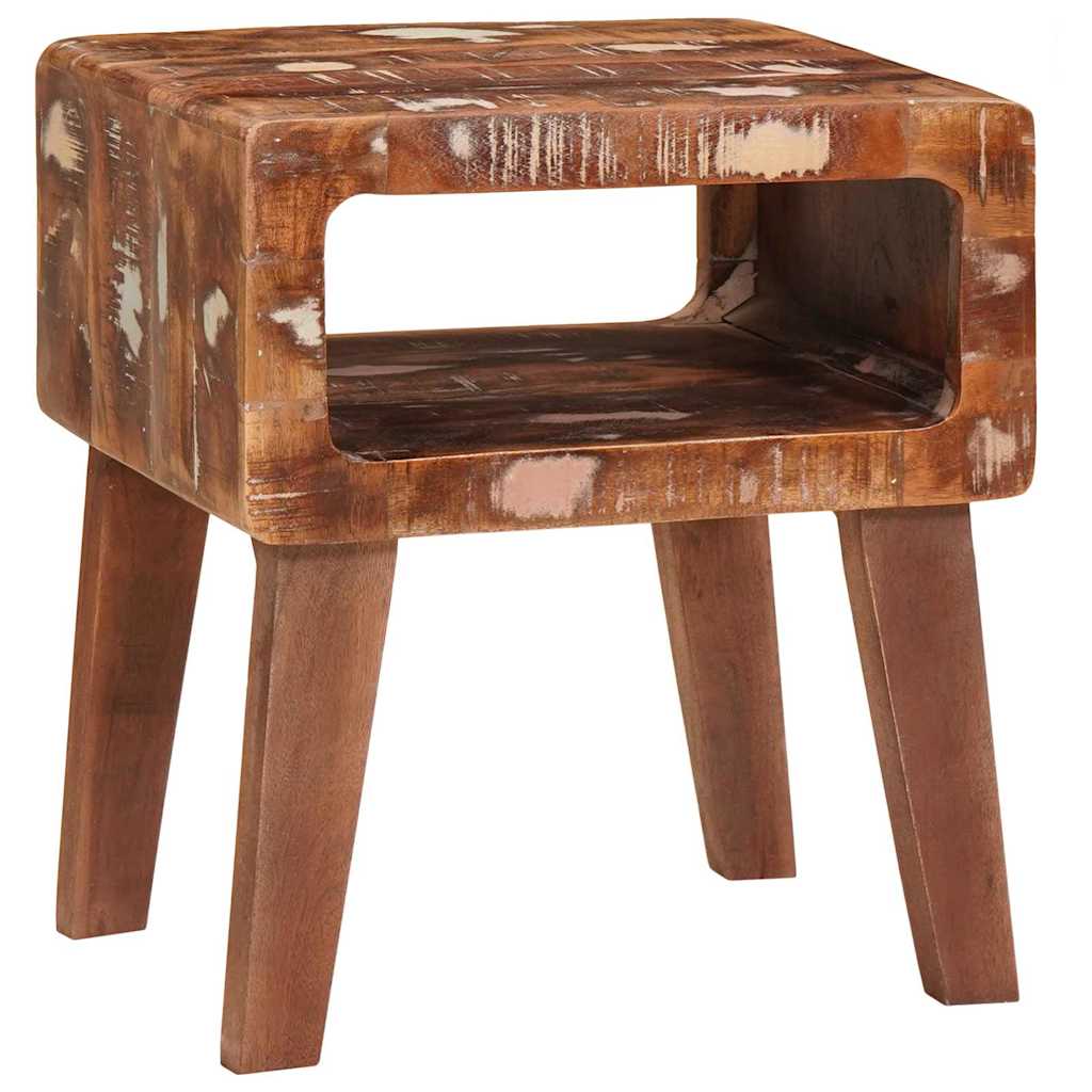 Table d'appoint Marron 40 x 32 x 46 cm Bois Recyclé Solide - XIOS