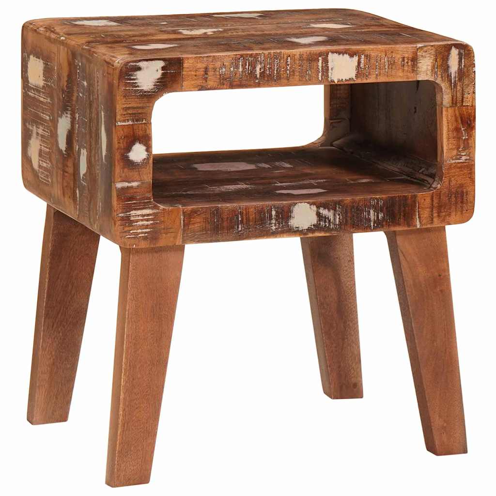 Table d'appoint Marron 40 x 32 x 46 cm Bois Recyclé Solide - XIOS