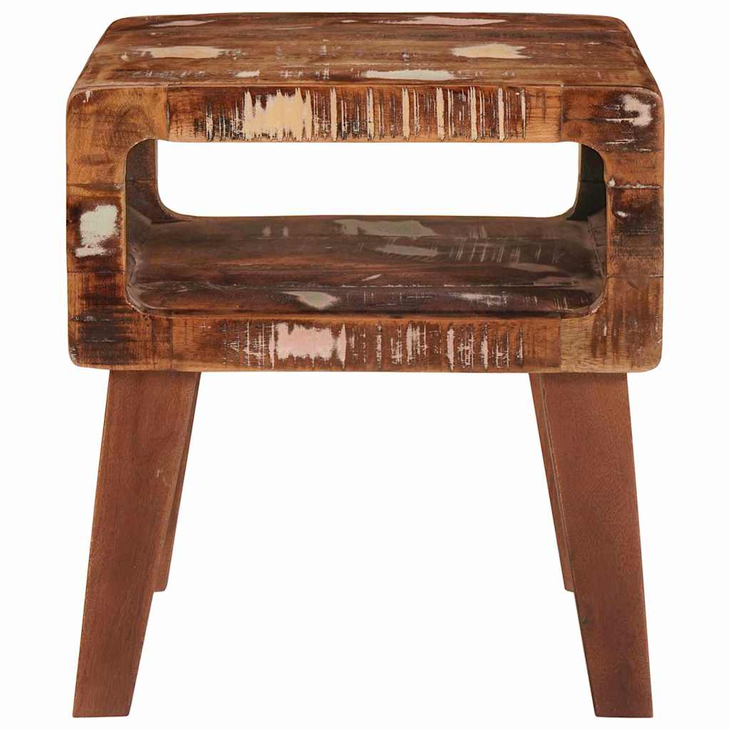 Table d'appoint Marron 40 x 32 x 46 cm Bois Recyclé Solide - XIOS