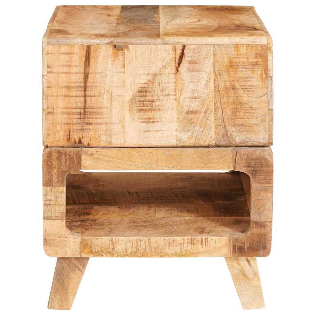 Tables d'appoint Marron 40 x 40 x 49 cm bois de manguier massif - XIOS