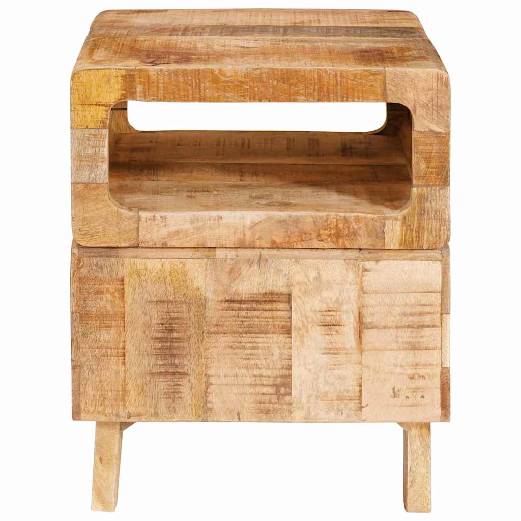 Tables d'appoint Marron 40 x 40 x 49 cm bois de manguier massif - XIOS