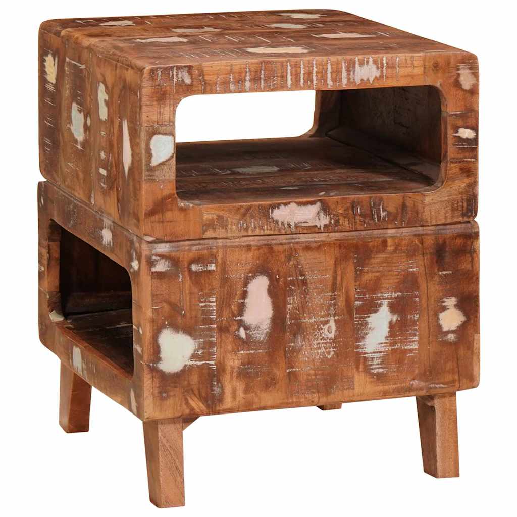 Tables d'appoint Multicolore bois de récupération massif - XIOS