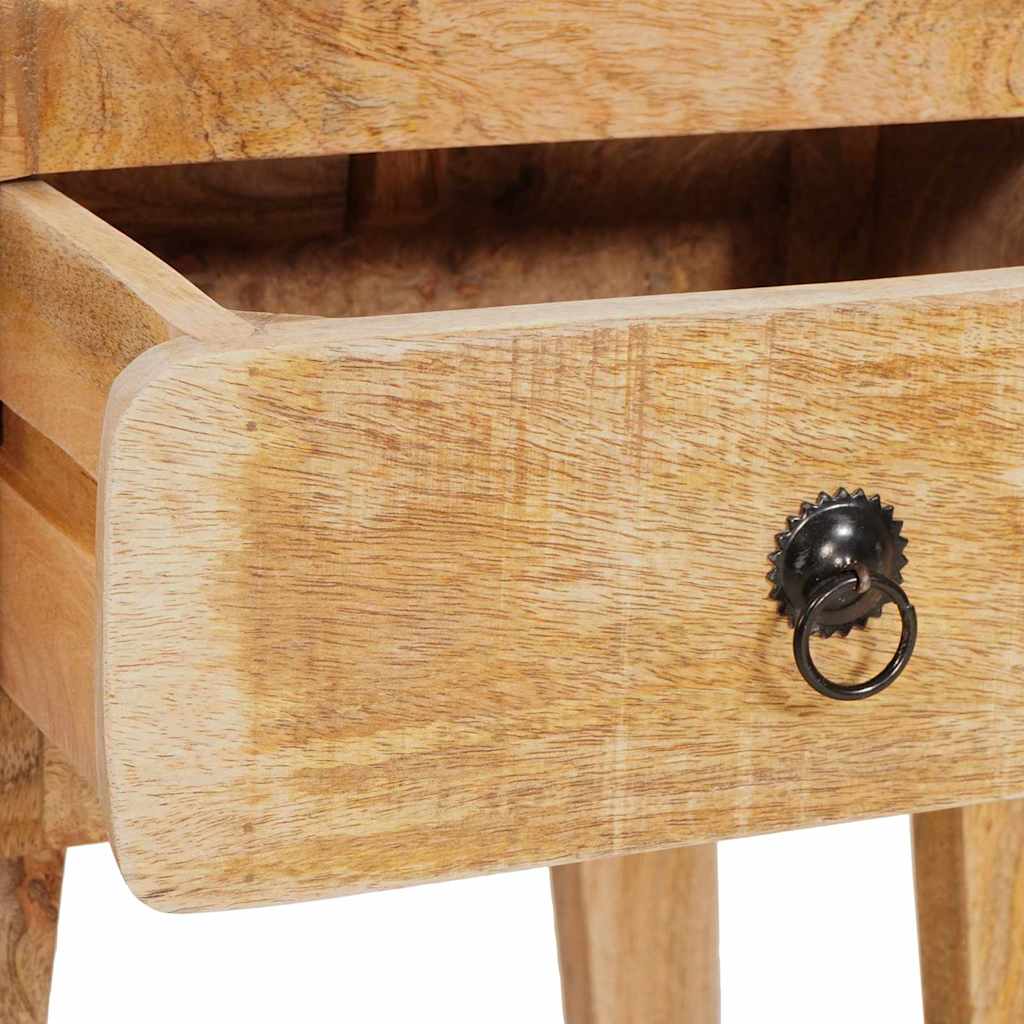 Tables d'appoint Marron 40 x 32 x 46 cm bois de manguier massif - XIOS