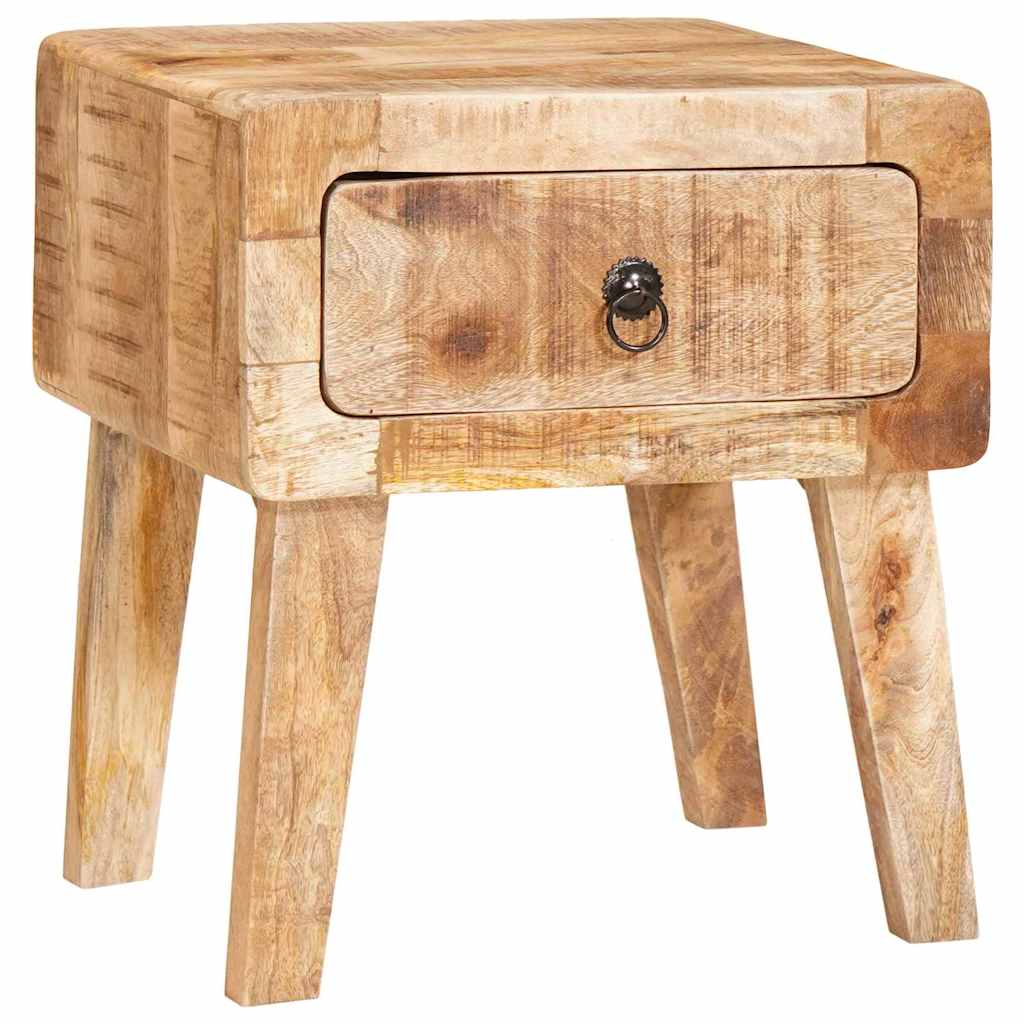 Tables d'appoint Marron 40 x 32 x 46 cm bois de manguier massif - XIOS