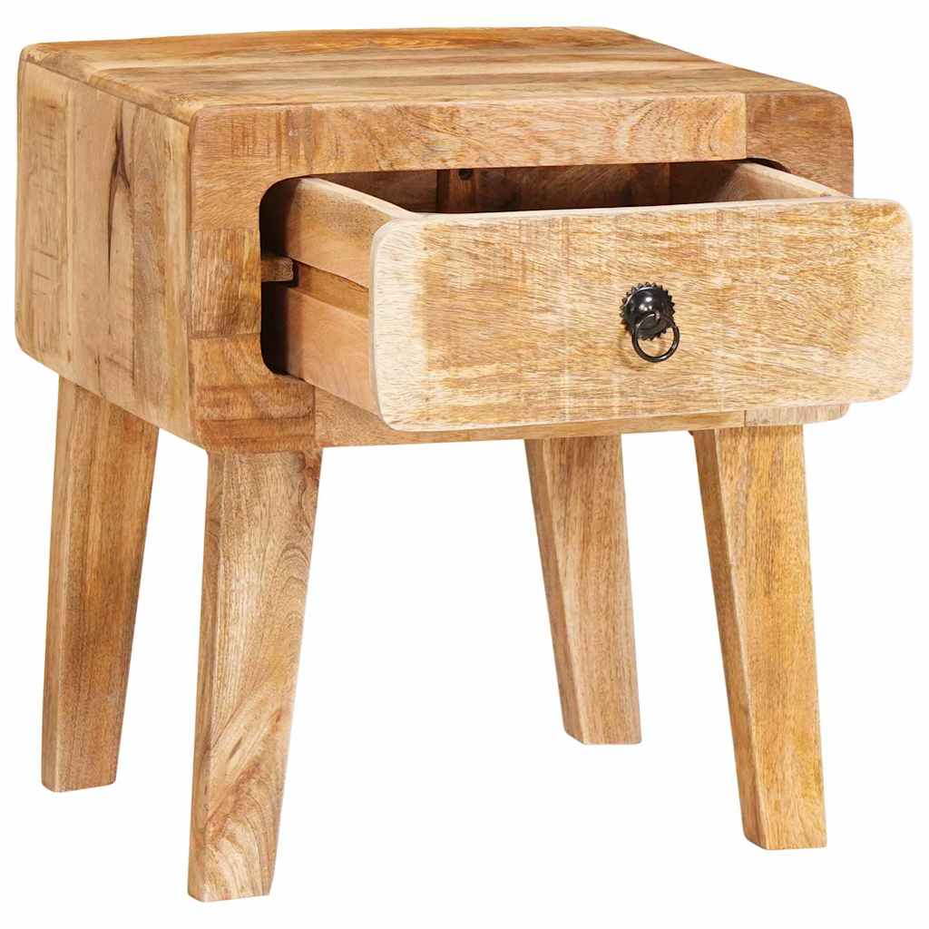 Tables d'appoint Marron 40 x 32 x 46 cm bois de manguier massif - XIOS