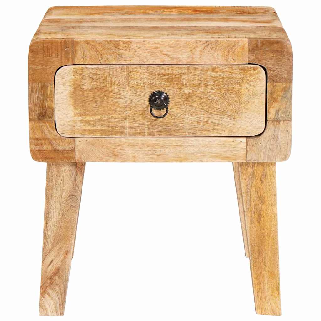 Tables d'appoint Marron 40 x 32 x 46 cm bois de manguier massif - XIOS