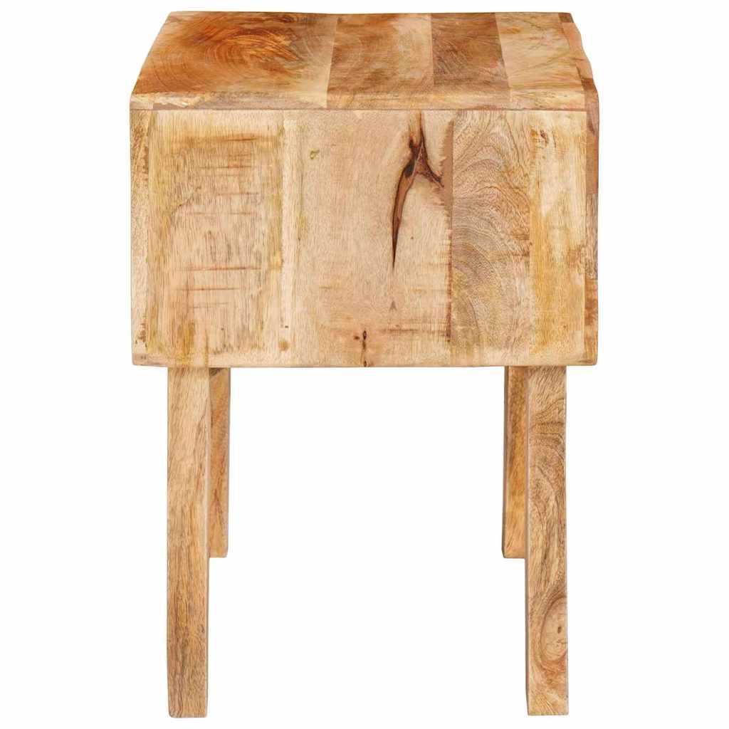 Tables d'appoint Marron 40 x 32 x 46 cm bois de manguier massif - XIOS