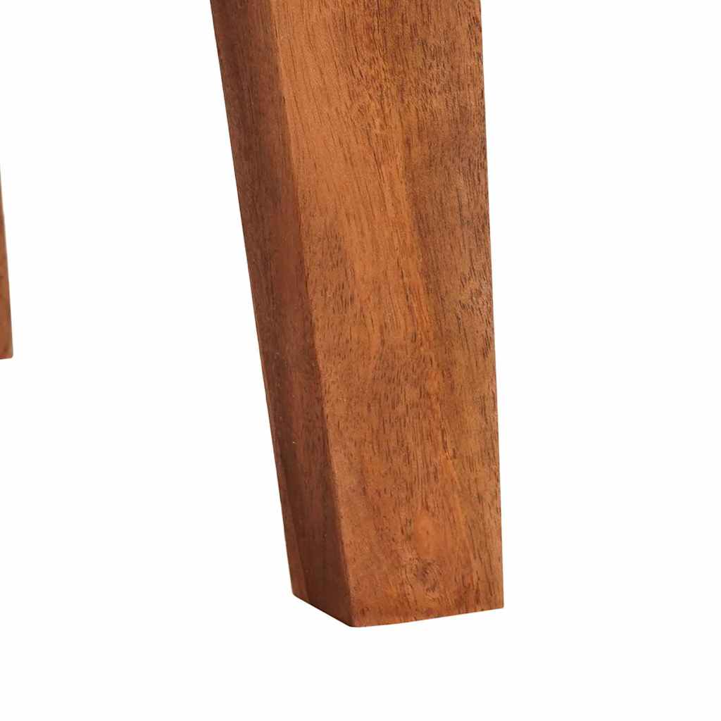 Table d'appoint Marron 40 x 32 x 46 cm Bois Recyclé Solide - XIOS