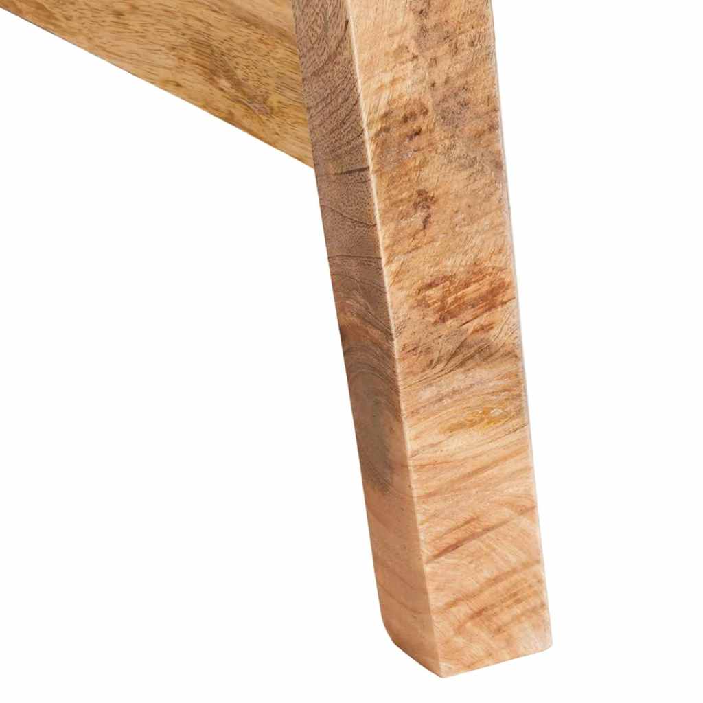 Table de Toilette avec étagère Marron bois de manguier massif - XIOS