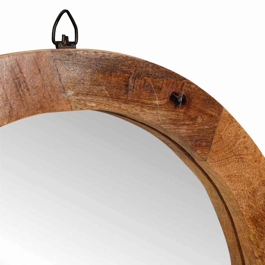 Table de Toilette avec étagère Marron bois de manguier massif - XIOS