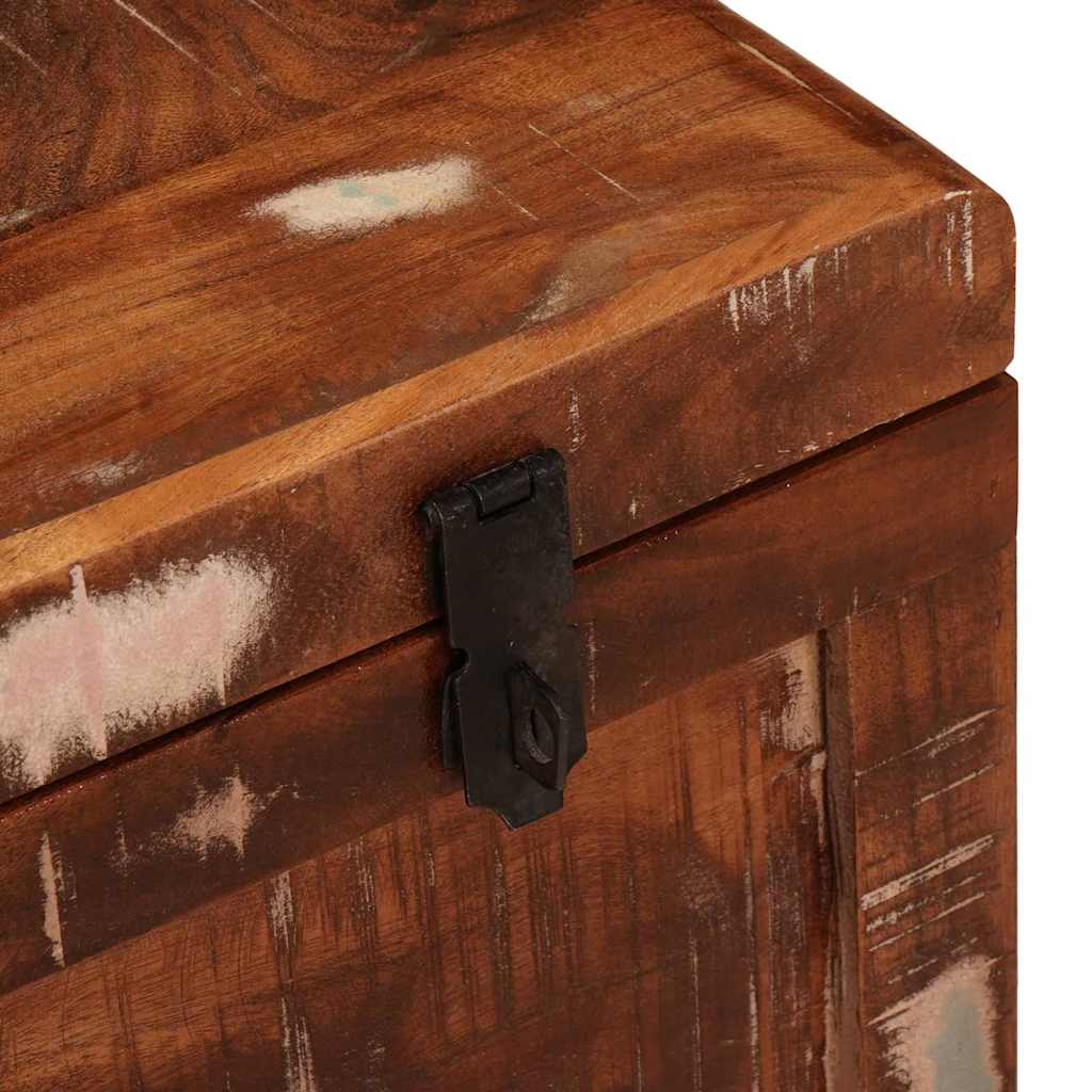 Boîte de rangement avec stockage Marron Bois de mangue massif - XIOS