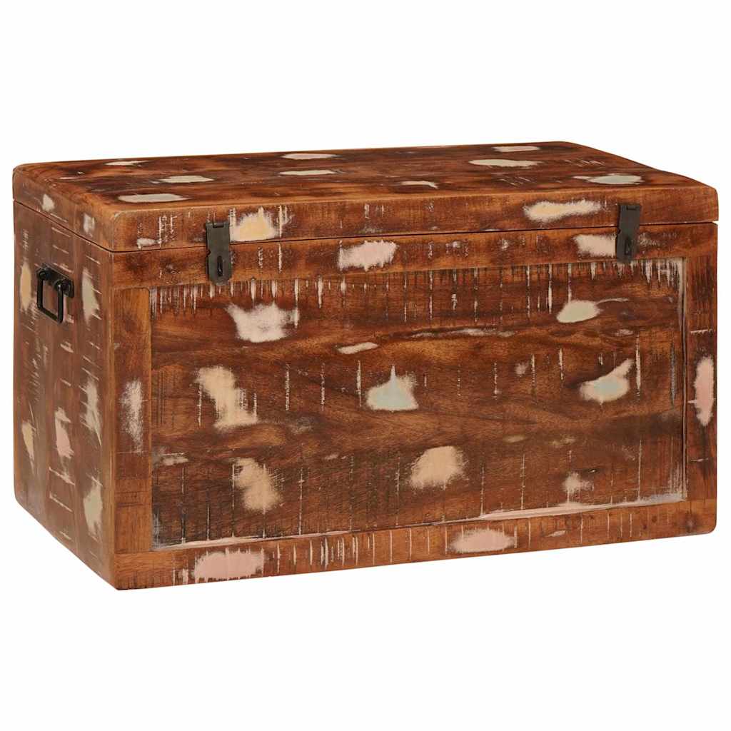 Boîte de rangement avec stockage Marron Bois de mangue massif - XIOS