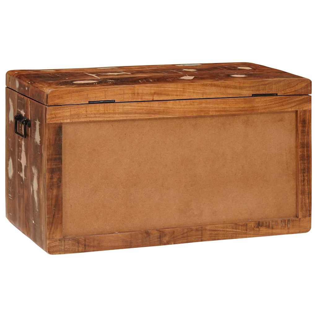 Boîte de rangement avec stockage Marron Bois de mangue massif - XIOS