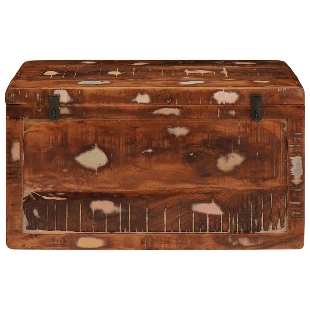 Boîte de rangement avec stockage Marron Bois de mangue massif - XIOS