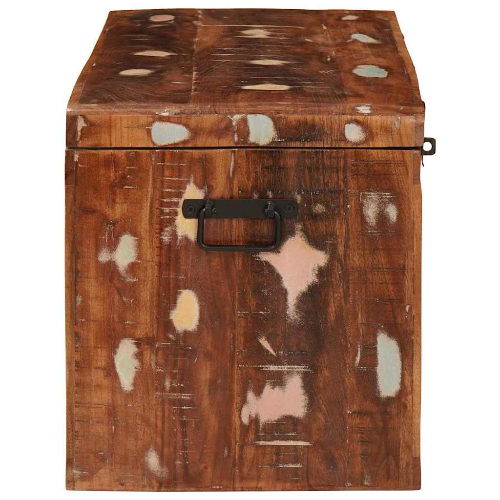 Boîte de rangement avec stockage Marron Bois de mangue massif - XIOS