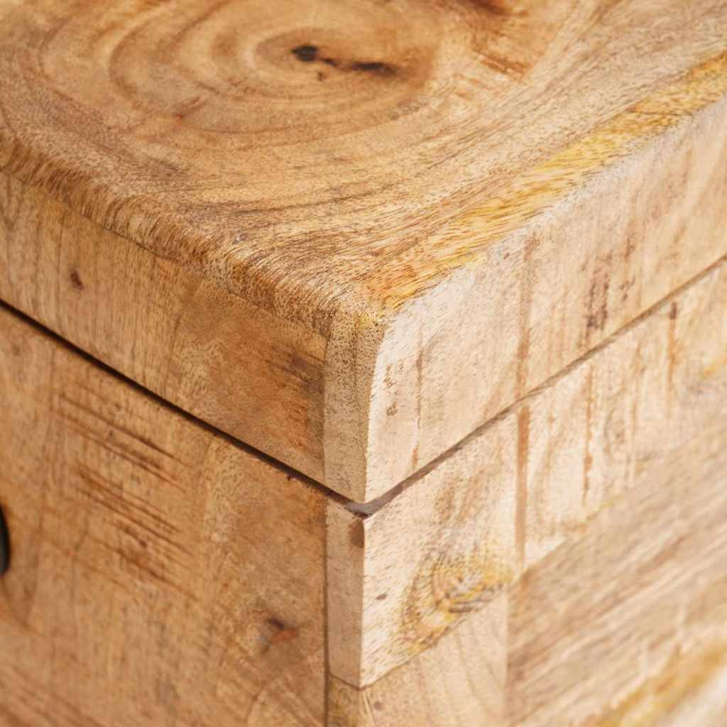 Boîte de Rangement avec stockage Marron Bois de mangue massif - XIOS