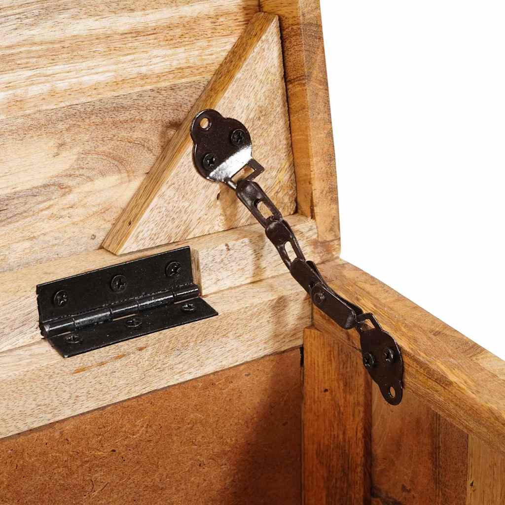 Boîte de Rangement avec stockage Marron Bois de mangue massif - XIOS