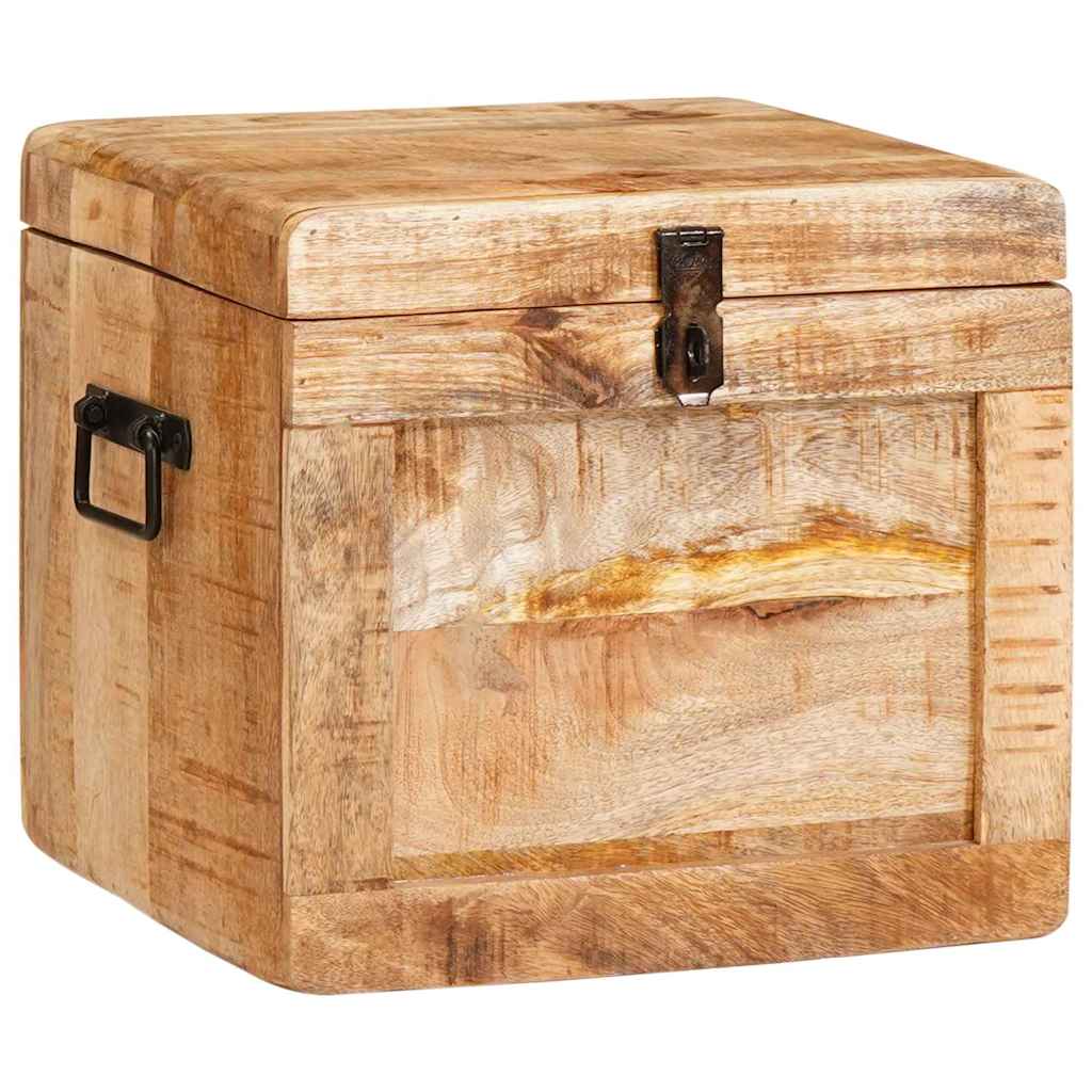Boîte de Rangement avec stockage Marron Bois de mangue massif - XIOS