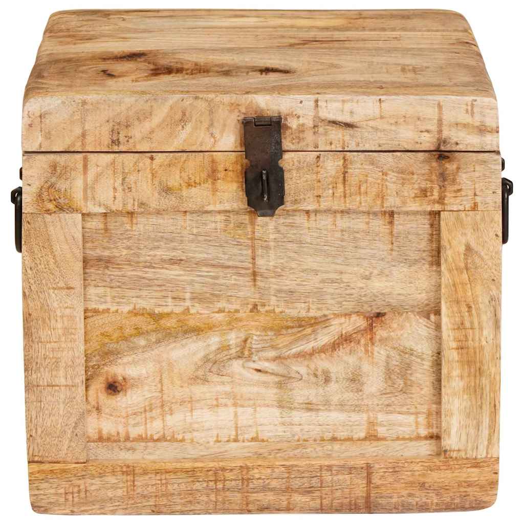 Boîte de Rangement avec stockage Marron Bois de mangue massif - XIOS