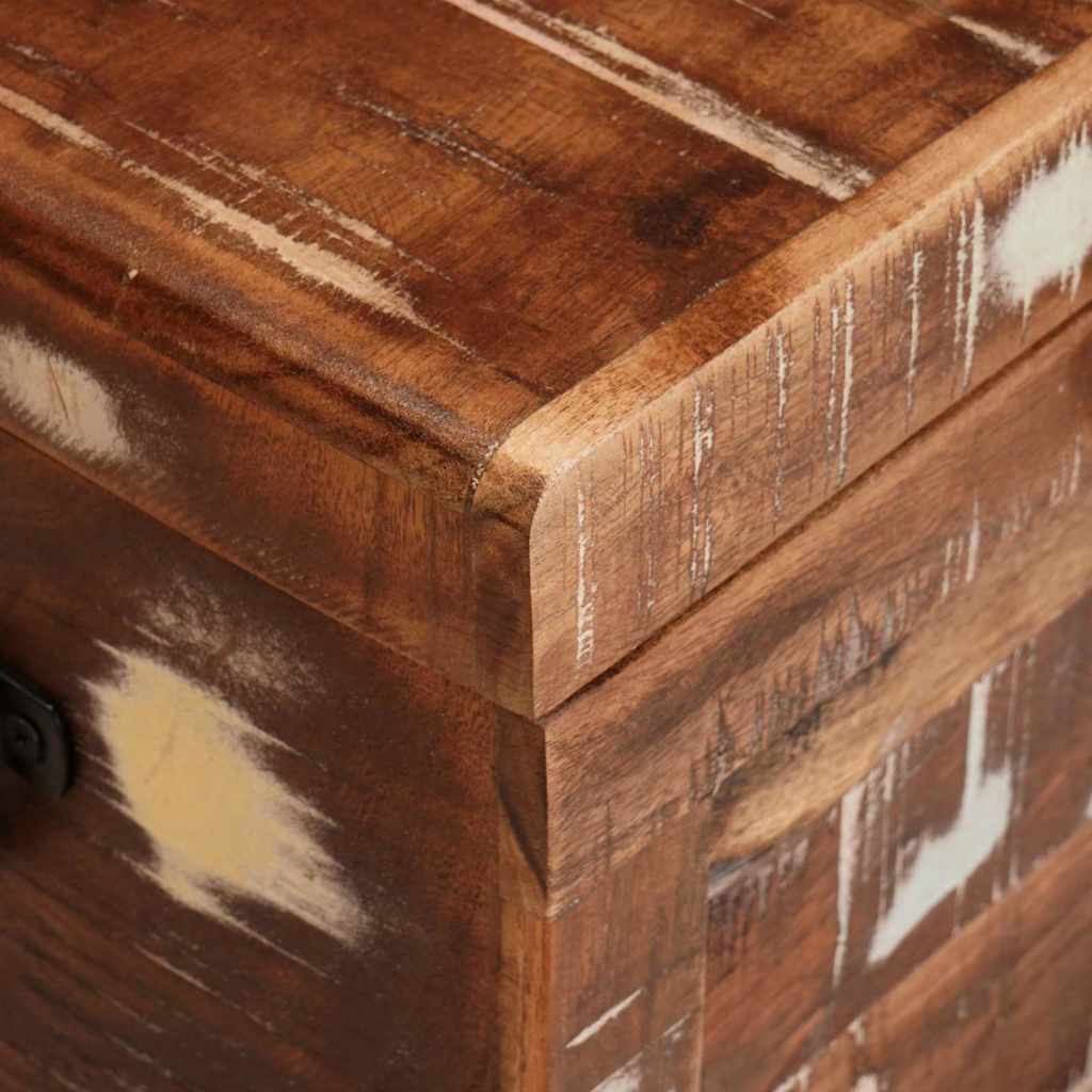 Boîte de rangement avec stockage Marron Bois de mangue massif - XIOS