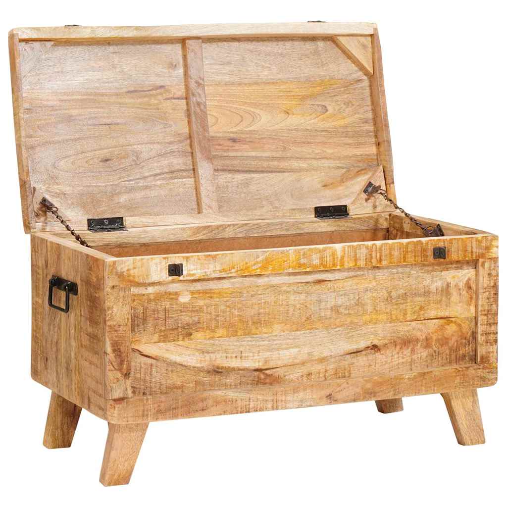 Boîte de Rangement 70 x 35 x 40 cm bois de manguier massif - XIOS