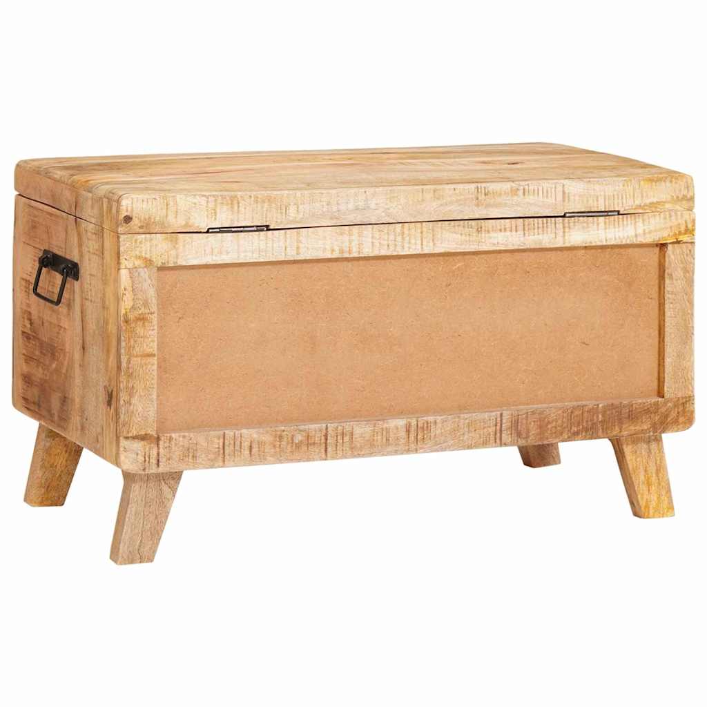 Boîte de rangement 70 x 35 x 40 cm bois de manguier massif
