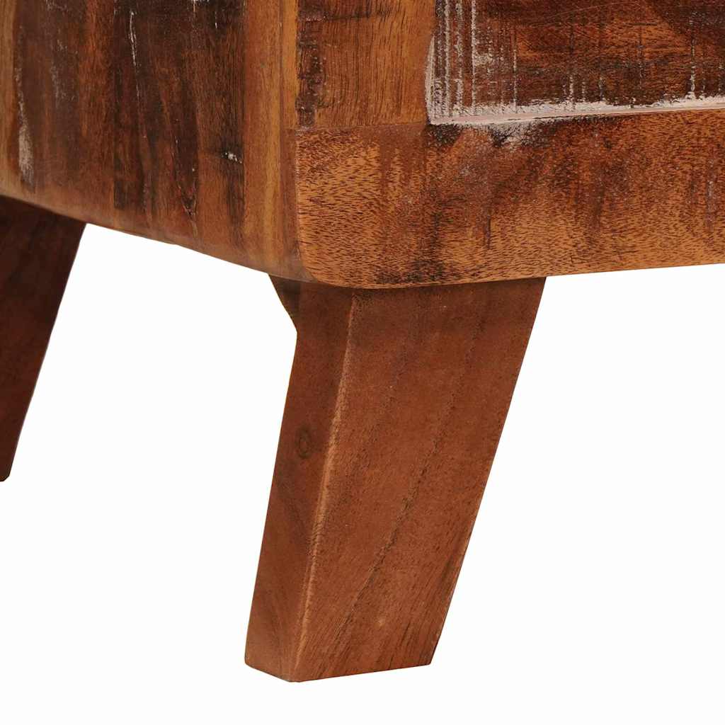 Boîte de Rangement 70 x 35 x 40 cm bois de récupération massif - XIOS