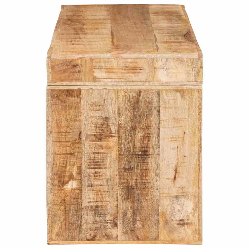 Table d'appoint Marron 60 x 35 x 45 cm bois de manguier massif - XIOS