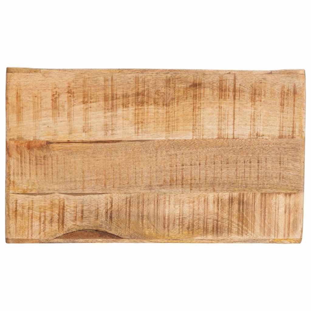 Table d'appoint Marron 60 x 35 x 45 cm bois de manguier massif - XIOS