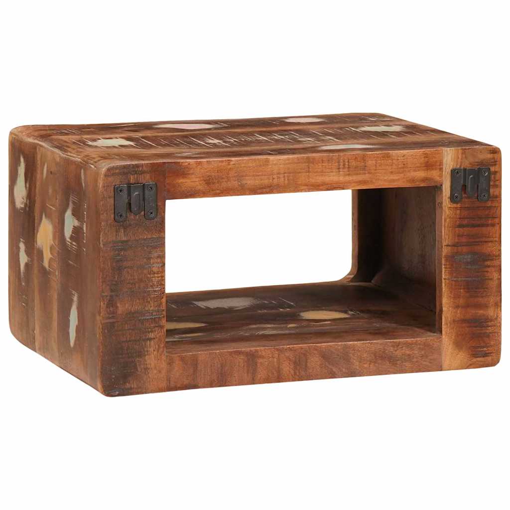 Table de chevet 2 pcs Marron Bois Recyclé Solide - XIOS