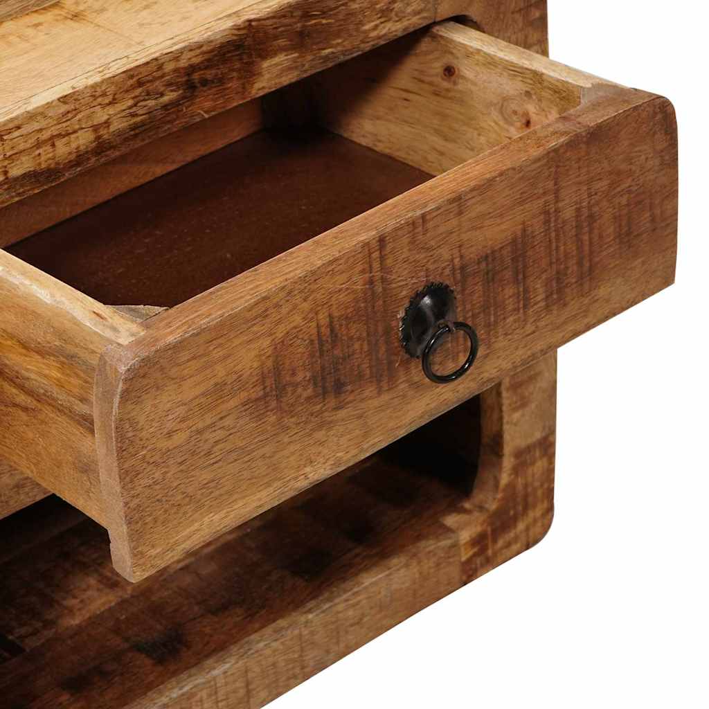 Cabinet de chevet mural avec tiroir Marron 40 x 30 x 36 cm - XIOS