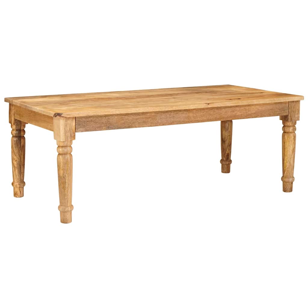 Table basse Marron 100 x 55 x 40 cm bois de manguier massif - XIOS