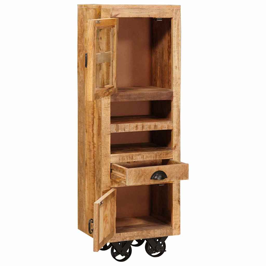 Haut Armoire Marron 40 x 30 x 120,5 cm bois de manguier massif - XIOS