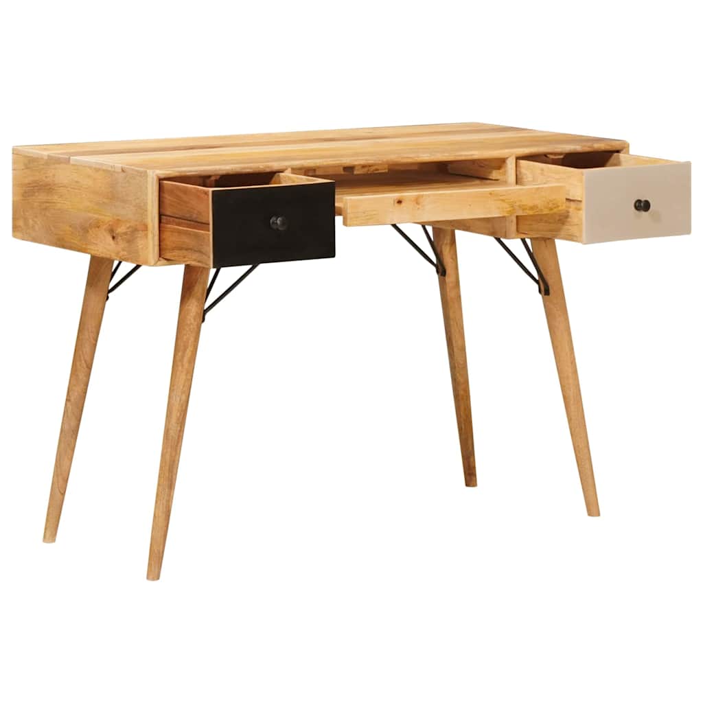 Bureau d'écriture Marron 110 x 55 x 76 cm Bois de mangue massif