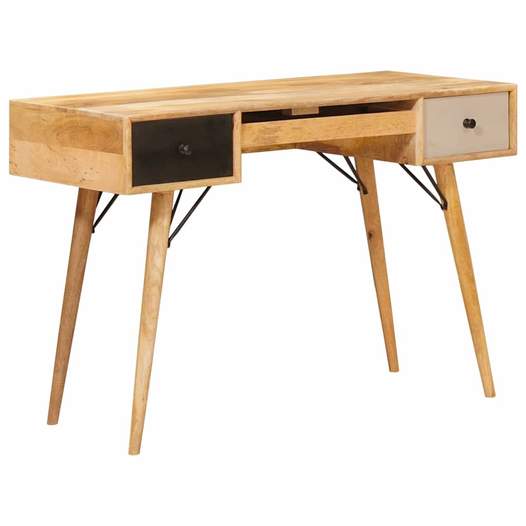 Bureau d'écriture Marron 110 x 55 x 76 cm Bois de mangue massif