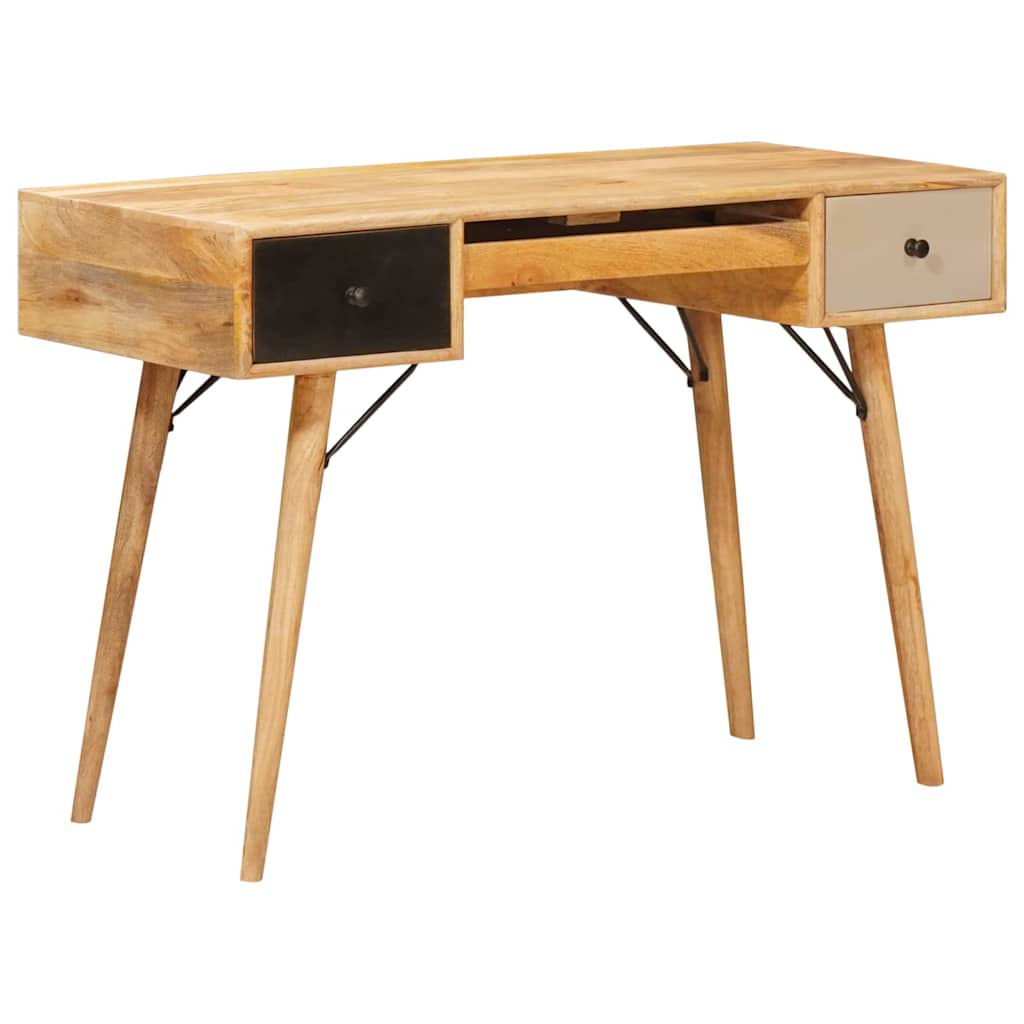 Bureau d'écriture Marron 110 x 55 x 76 cm Bois de mangue massif