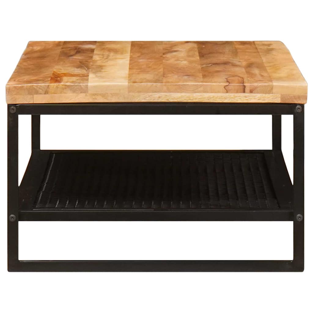 Table basse Marron et Noir Bois de mangue massif - XIOS
